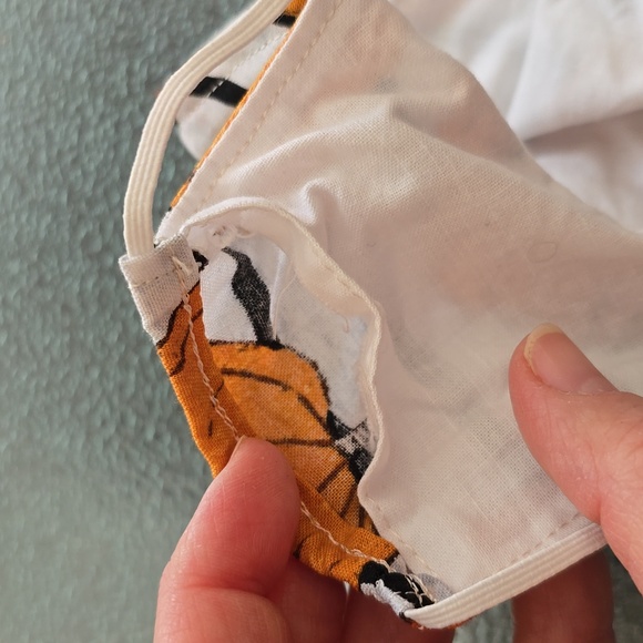 Handmade Pumpkin Face Mask - EUC - Picture 6 of 8